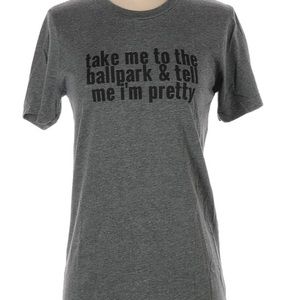 take me to the ballpark & tell me i’m pretty The Gameday Chic Tee Size S